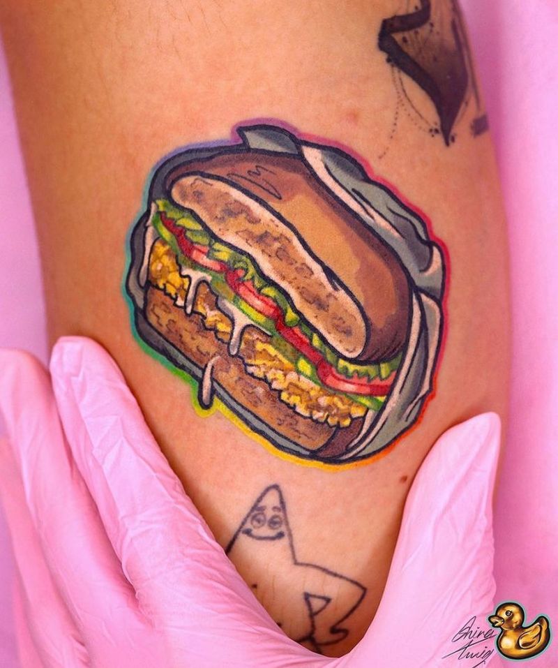 30 Unique Sandwich Tattoos for Your Inspiration