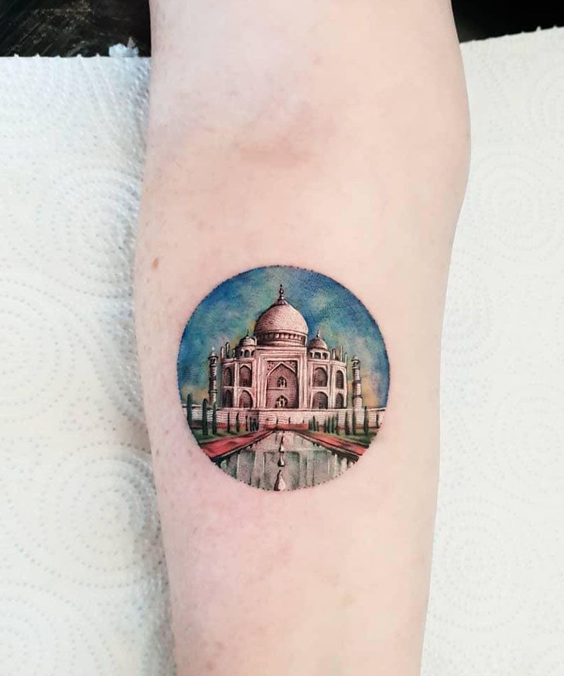 30 Exciting Taj Mahal Tattoos Give You Inspiration