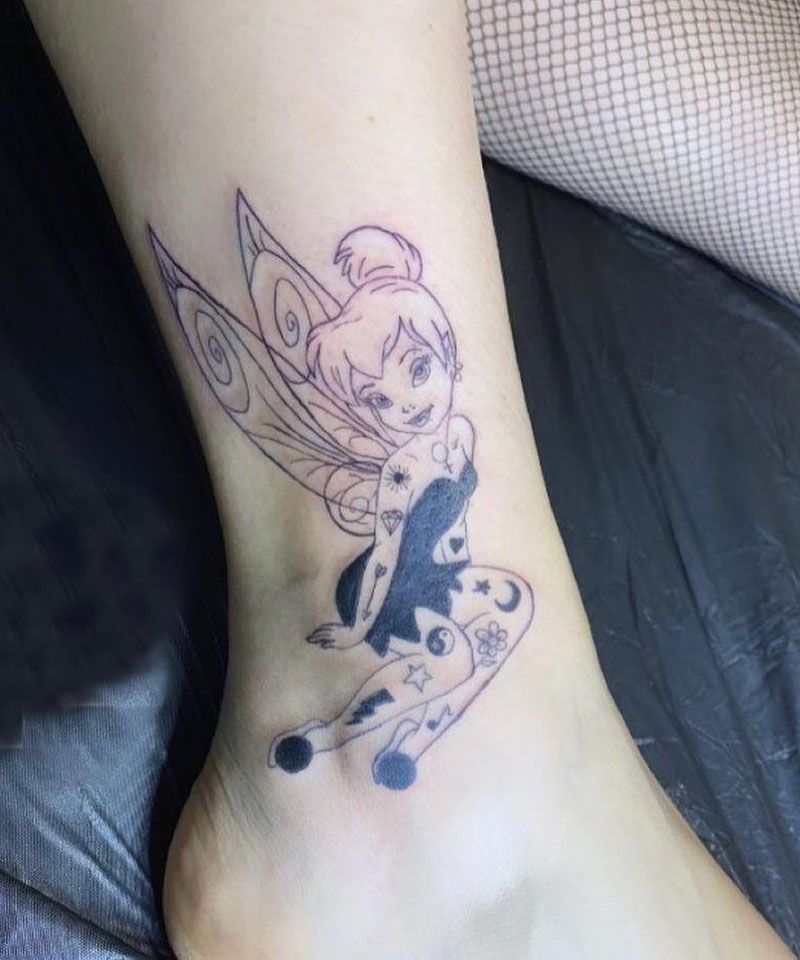 30 Pretty Tinker Bell Tattoos You Must Love