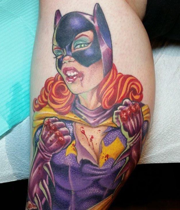 30 Unique Batgirl Tattoos You Can Copy