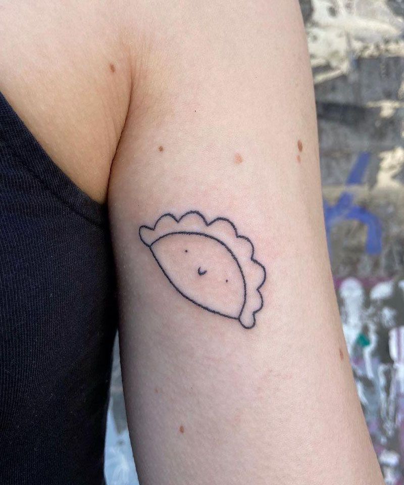 30 Unique Dumpling Tattoos Give You The Enjoyment of Delicious Food