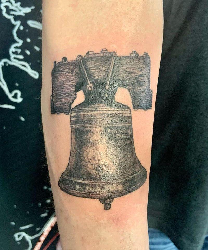 30 Unique Liberty Bell Tattoos You Must See