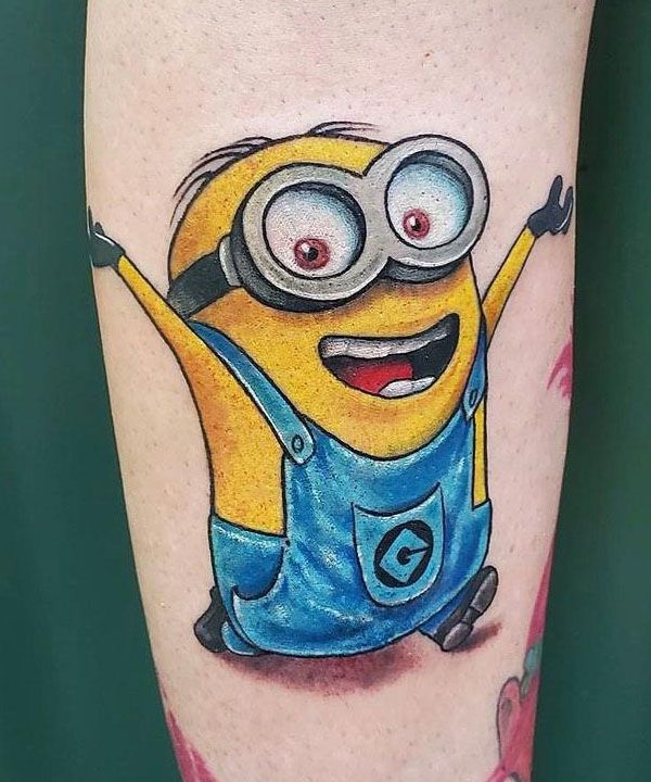 30 Cute Minions Tattoos You Must Love