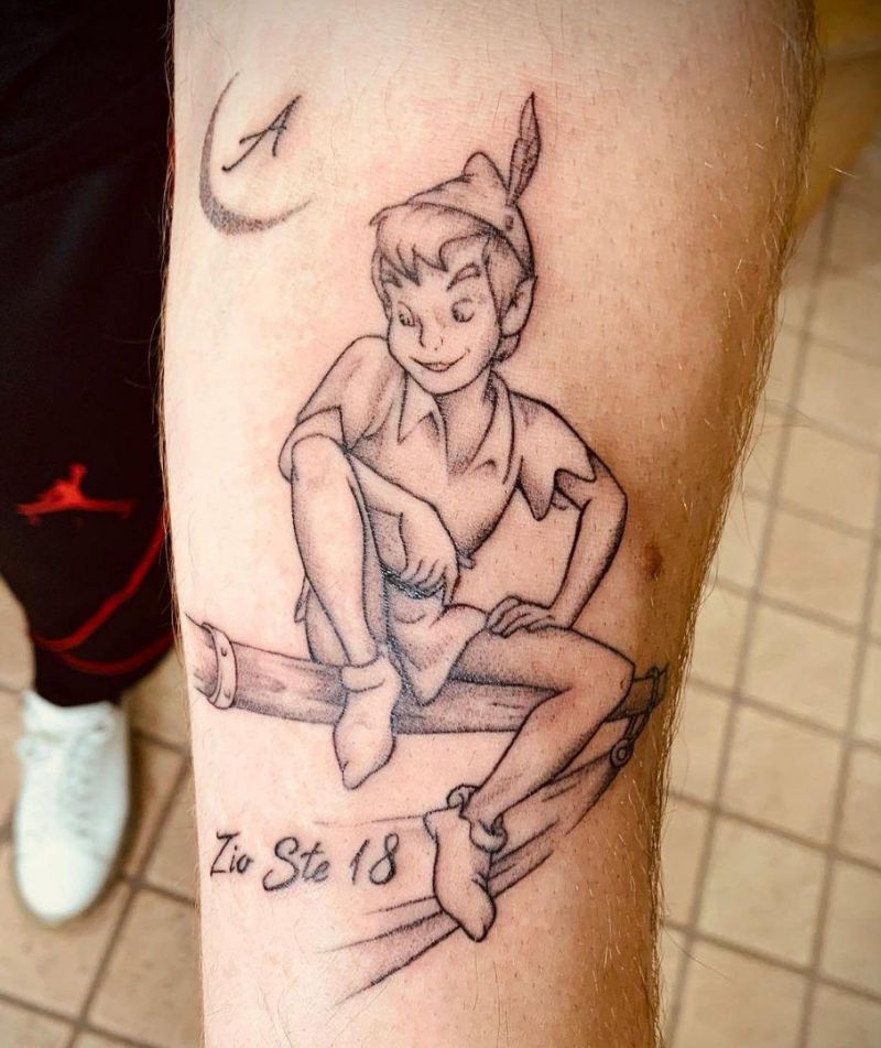 30 Unique Peter Pan Tattoos for Your Inspiration