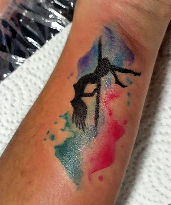 30 Pretty Pole Dance Tattoos Improve Your Temperament