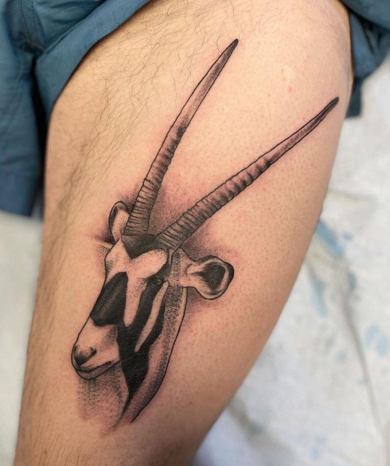 30 Pretty Antelope Tattoos You Will Love