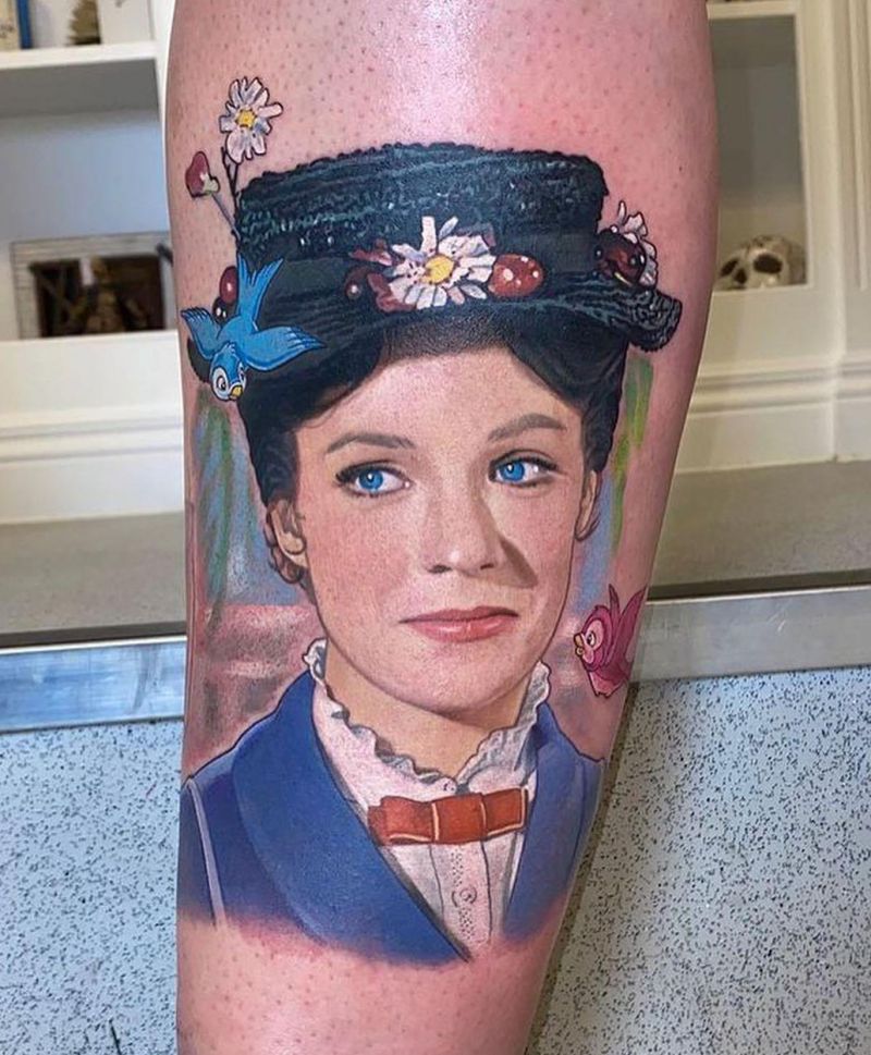 30 Pretty Mary Poppins Tattoos Give You Inspiration