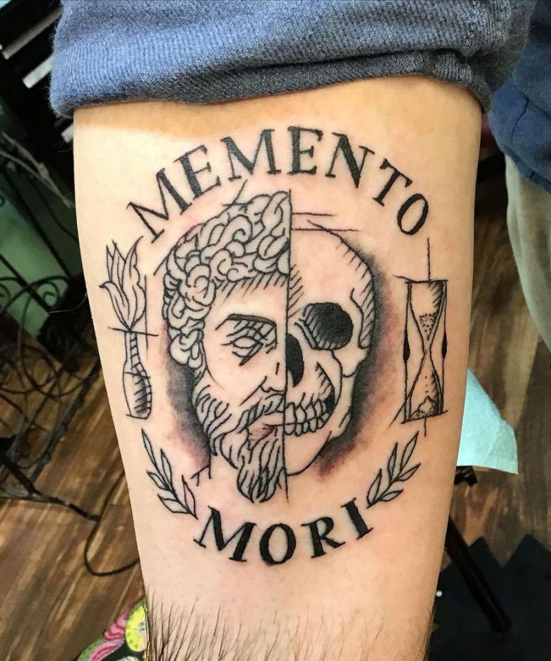 30 Unique Memento Mori Tattoos You Must Try
