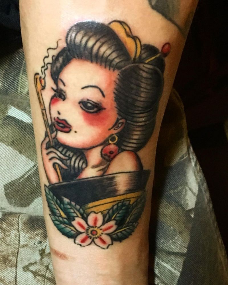 30 Pretty Pin Up Girl Tattoos You Must See