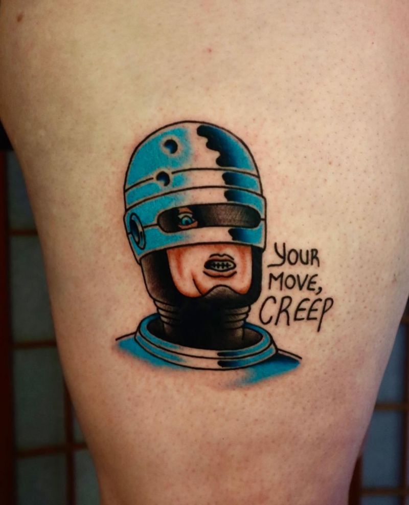 30 Unique RoboCop Tattoos for Your Inspiration