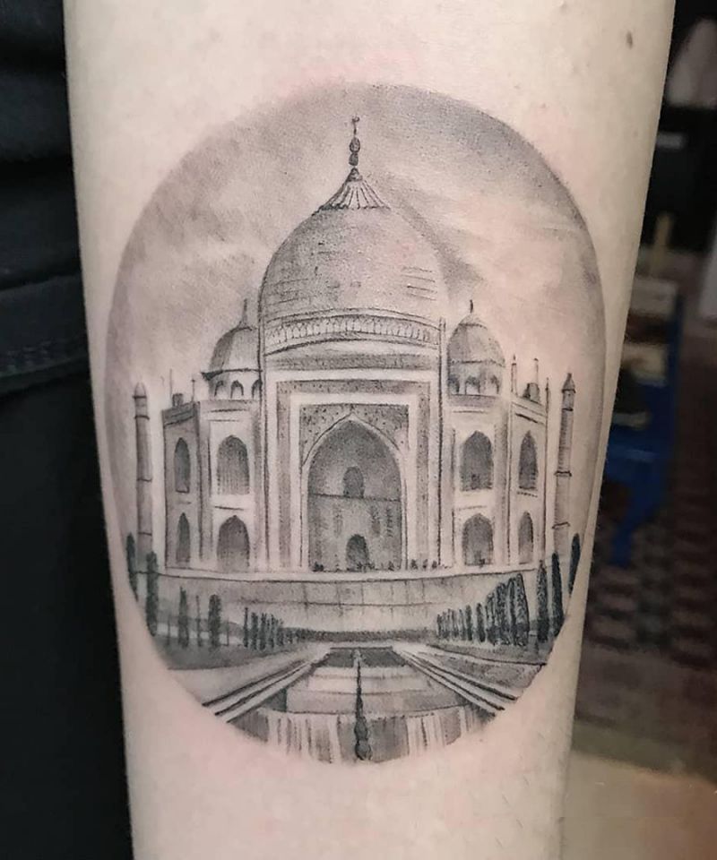 30 Exciting Taj Mahal Tattoos Give You Inspiration