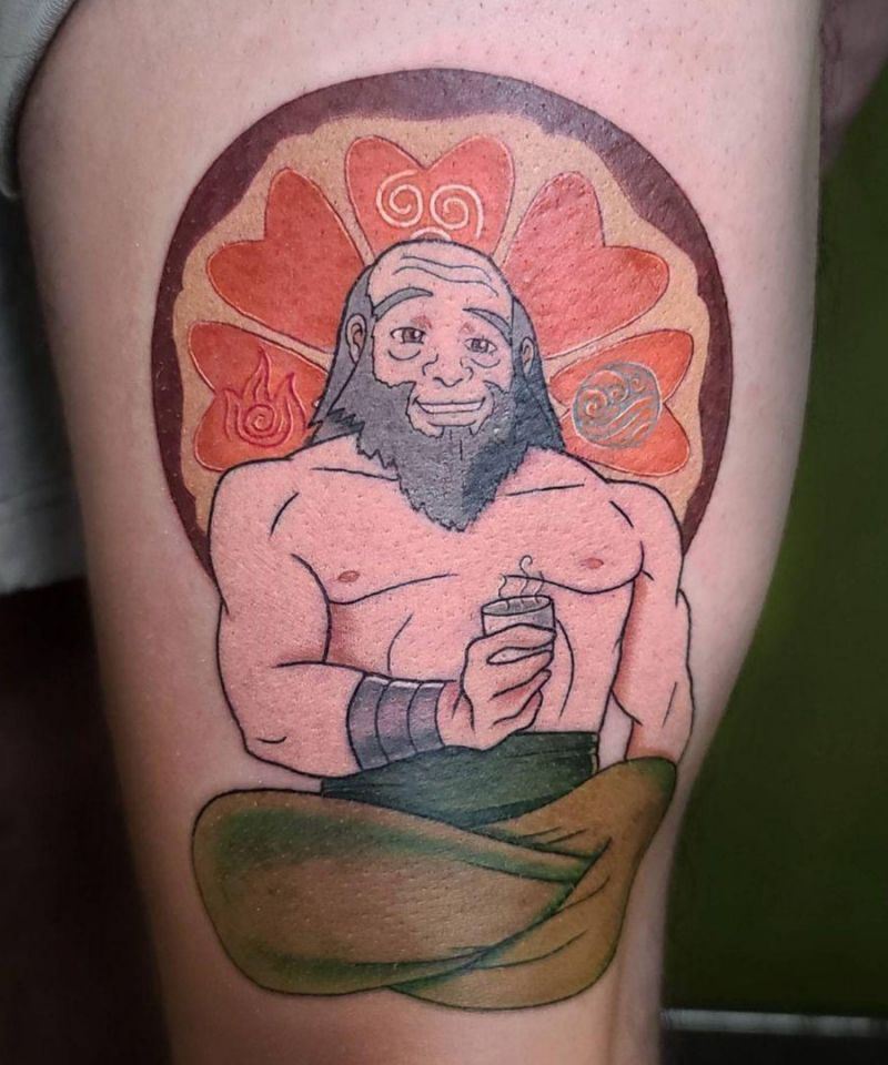 30 Unique Uncle Iroh Tattoos You Must Love