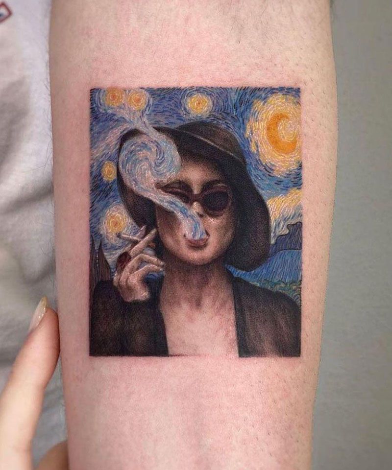 30 Pretty Van Gogh Tattoos for Your Inspiration