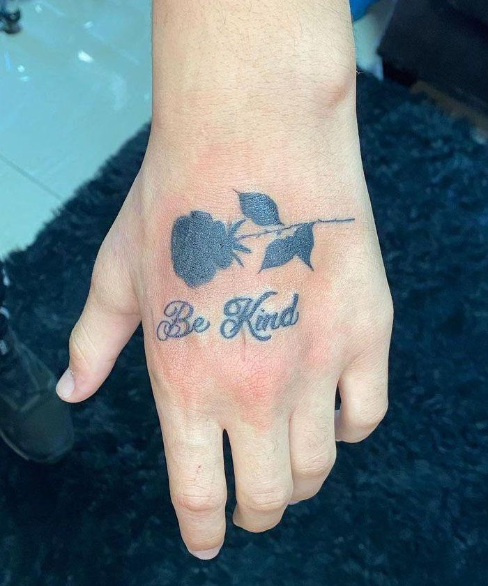 30 Pretty Be Kind Tattoos You Will Love