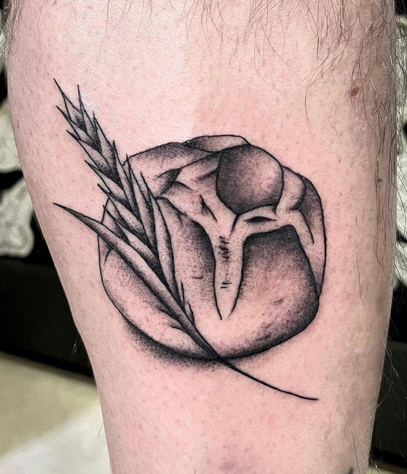 30 Unique Bread Tattoos You Must Love