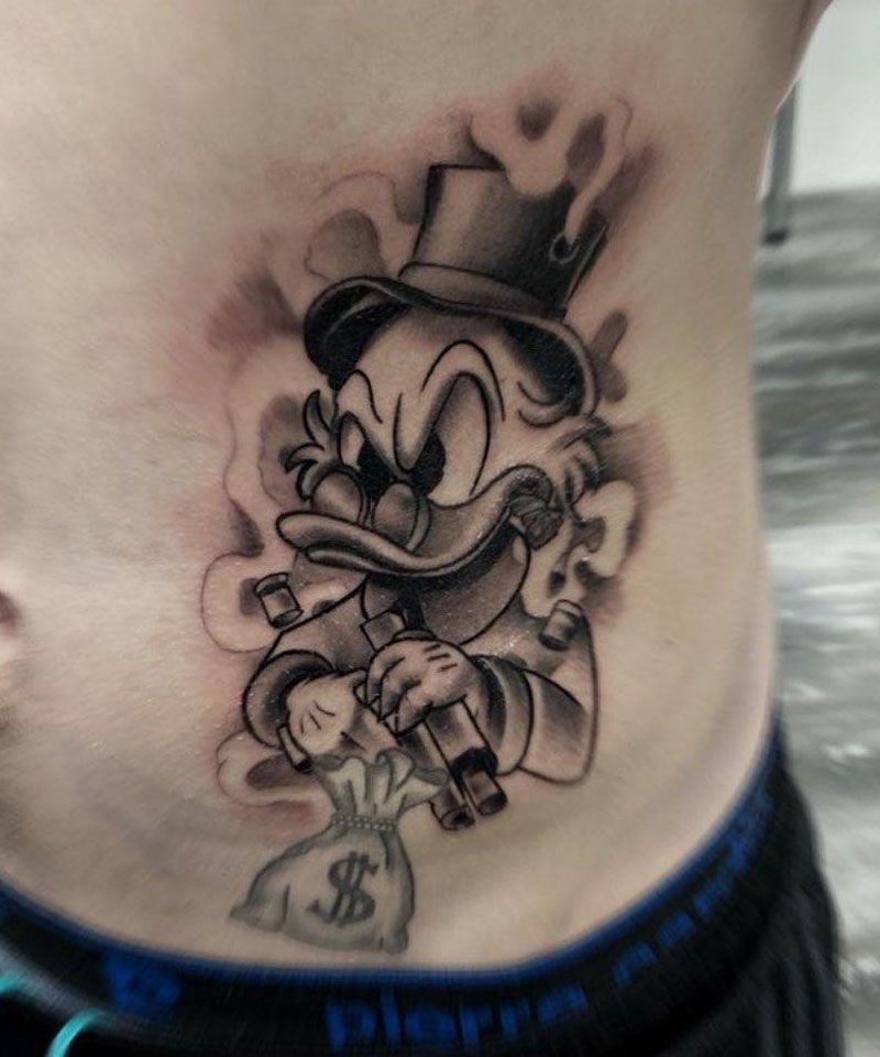 30 Cute Donald Duck Tattoos for Your Inspiration