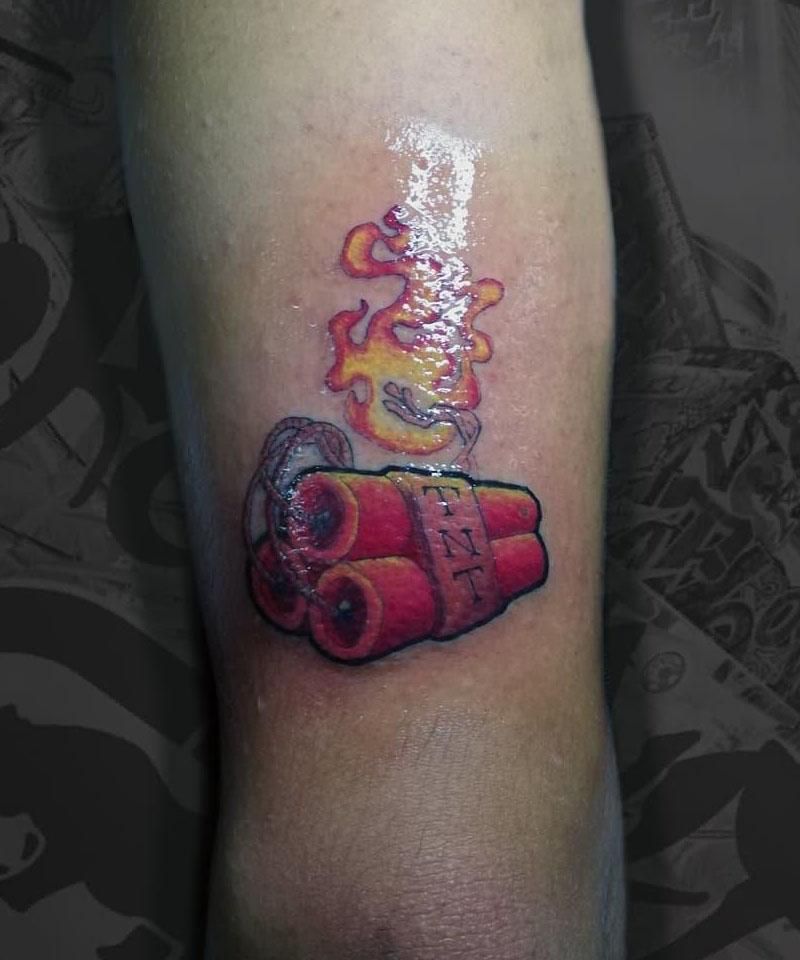 30 Unique Dynamite Tattoos You Must Love