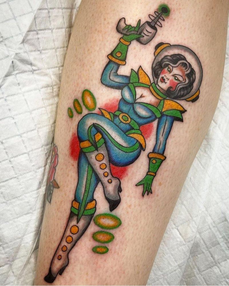 30 Pretty Pin Up Girl Tattoos You Must See