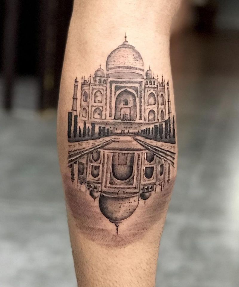 30 Exciting Taj Mahal Tattoos Give You Inspiration