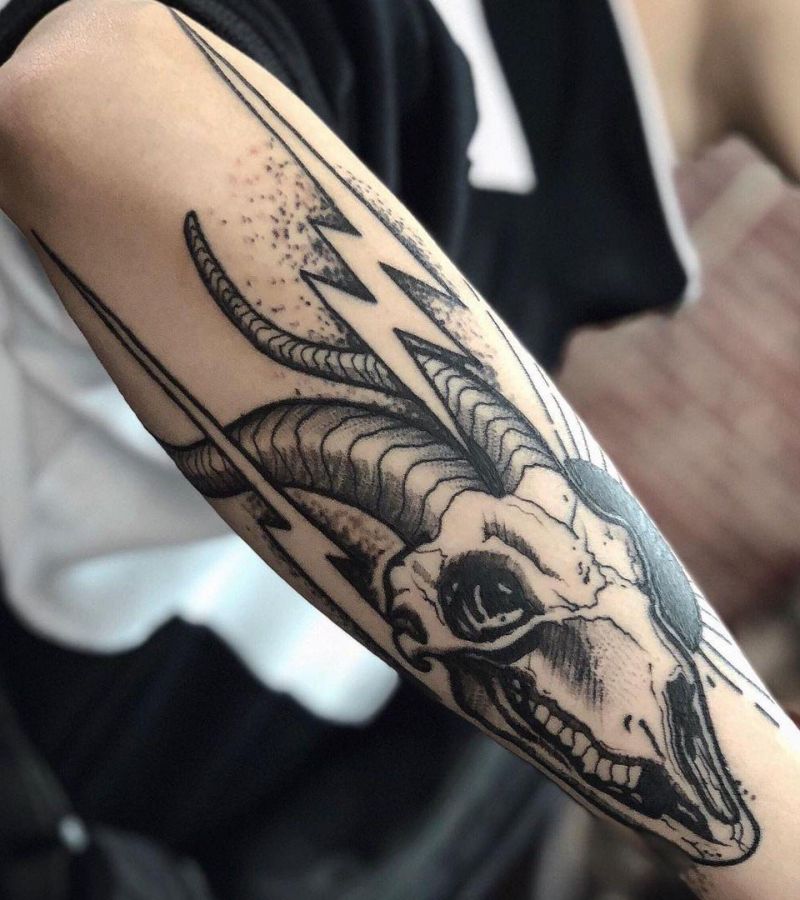 30 Pretty Antelope Tattoos You Will Love