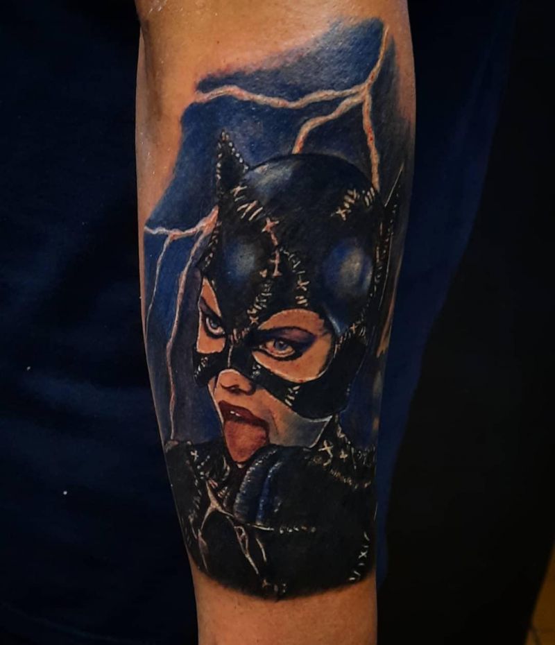 30 Unique Catwoman Tattoos You Will Love