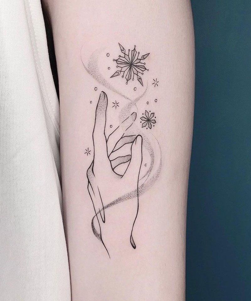 30 Pretty Frozen Tattoos Improve Your Temperament