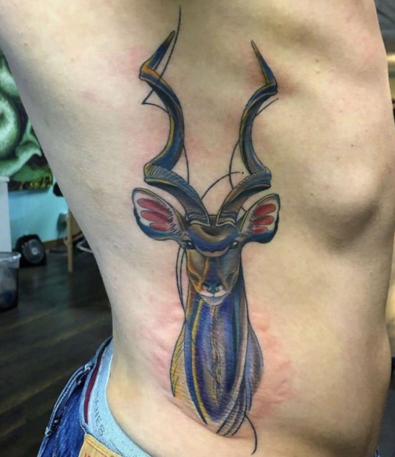 30 Unique Kudu Tattoos You Can Copy