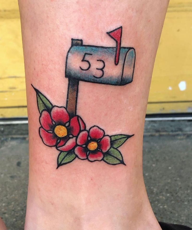 29 Unique Mailbox Tattoos Give You Ideas