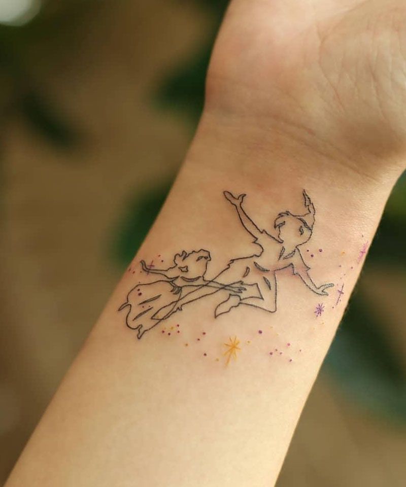 30 Unique Peter Pan Tattoos for Your Inspiration