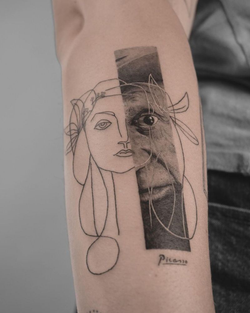 30 Unique Picasso Tattoos You Can Copy
