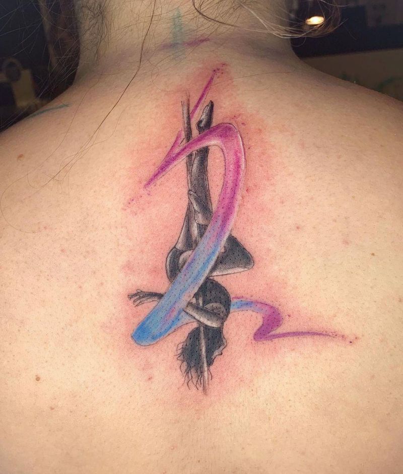 30 Pretty Pole Dance Tattoos Improve Your Temperament