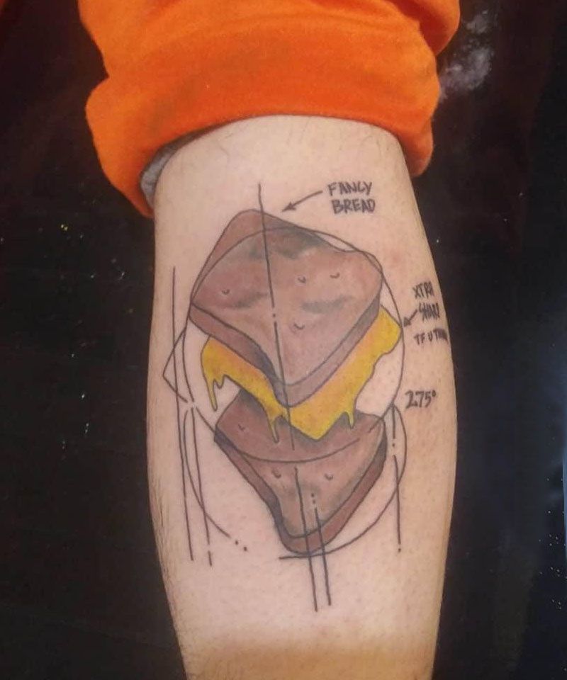 30 Unique Sandwich Tattoos for Your Inspiration