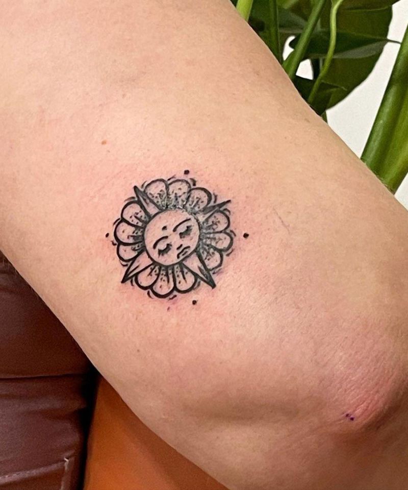 30 Exciting Sunshine Tattoos You Can Copy