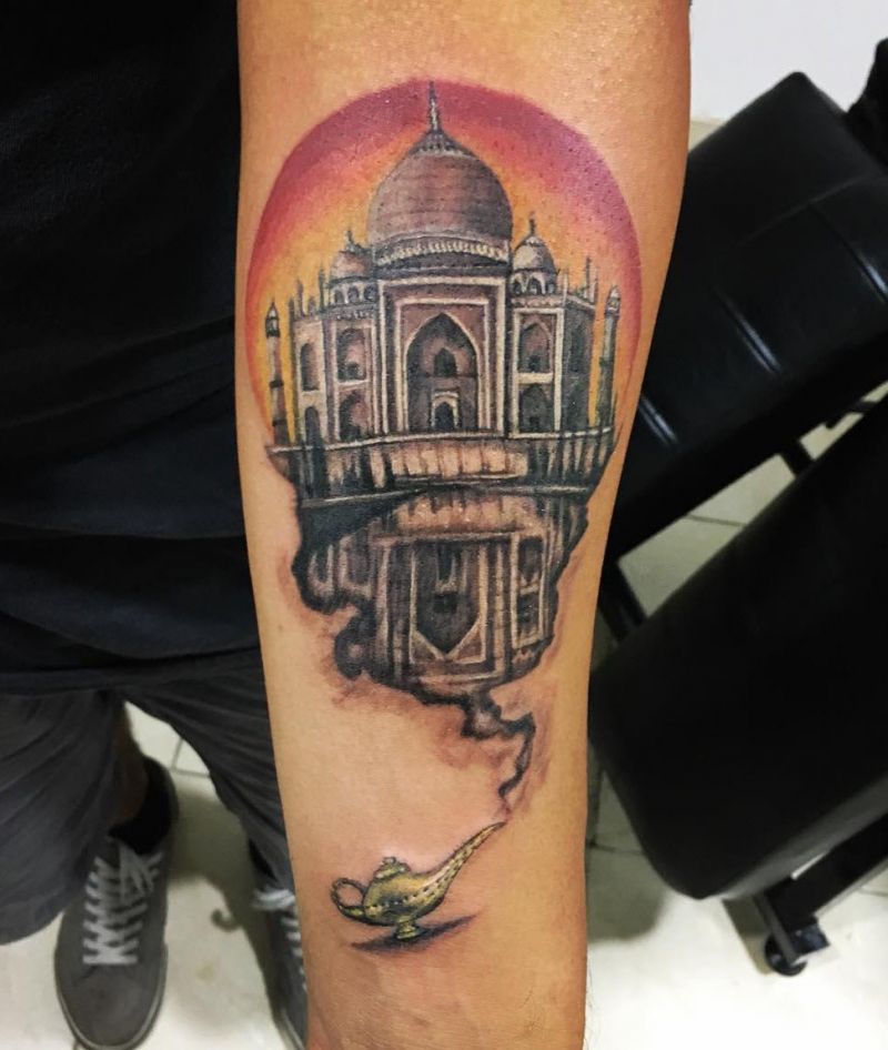 30 Exciting Taj Mahal Tattoos Give You Inspiration