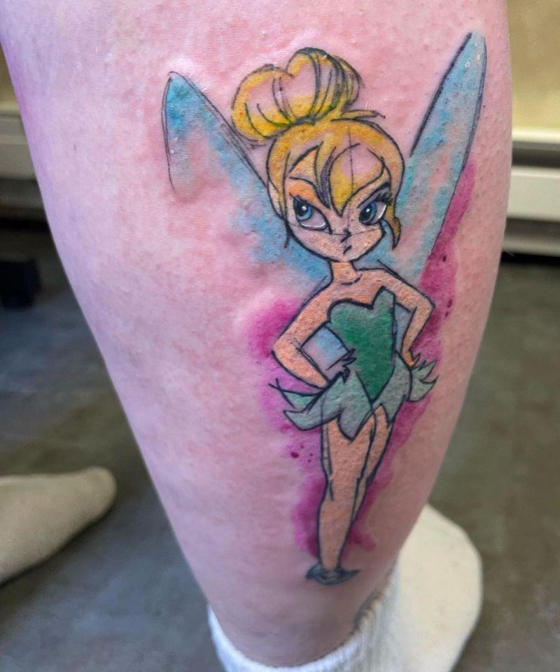 30 Pretty Tinker Bell Tattoos You Must Love