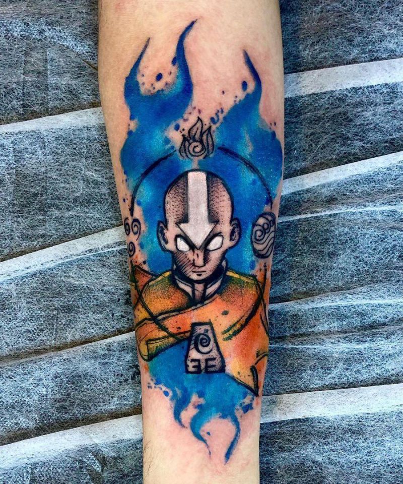 30 Unique Aang Tattoos to Inspire You