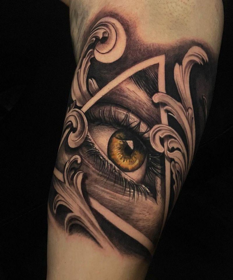 30 Exciting All-Seeing Eye Tattoos for Your Inspiration