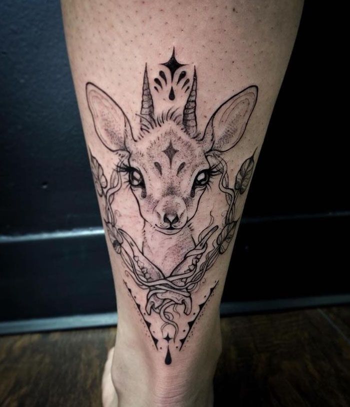 30 Pretty Antelope Tattoos You Will Love