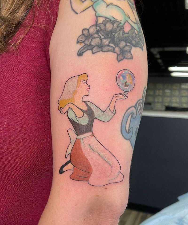 30 Pretty Cinderella Tattoos You Must Love