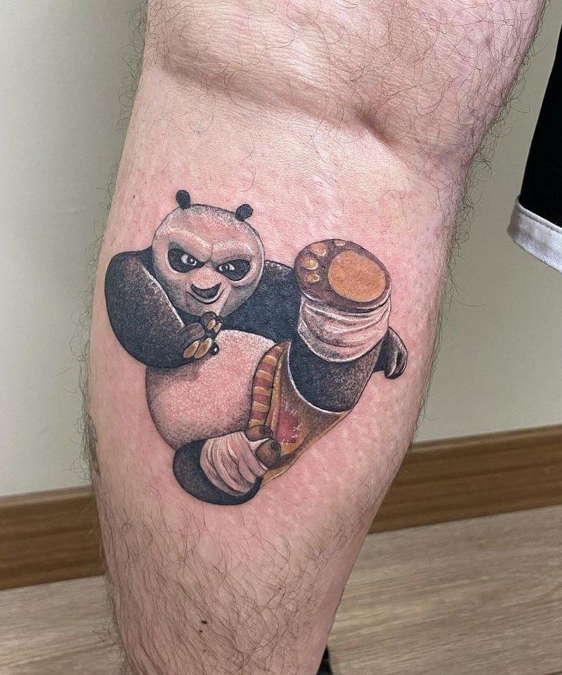 30 Cute Kung Fu Panda Tattoos You Must See