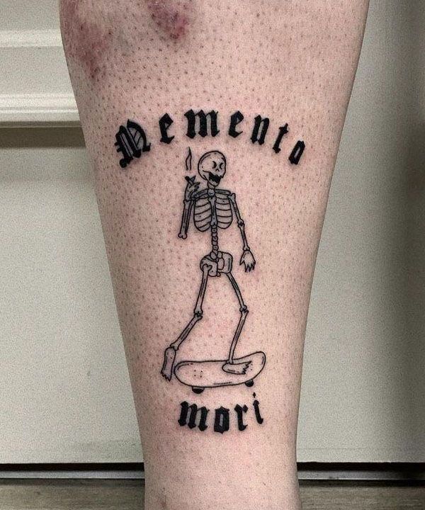 30 Unique Memento Mori Tattoos You Must Try