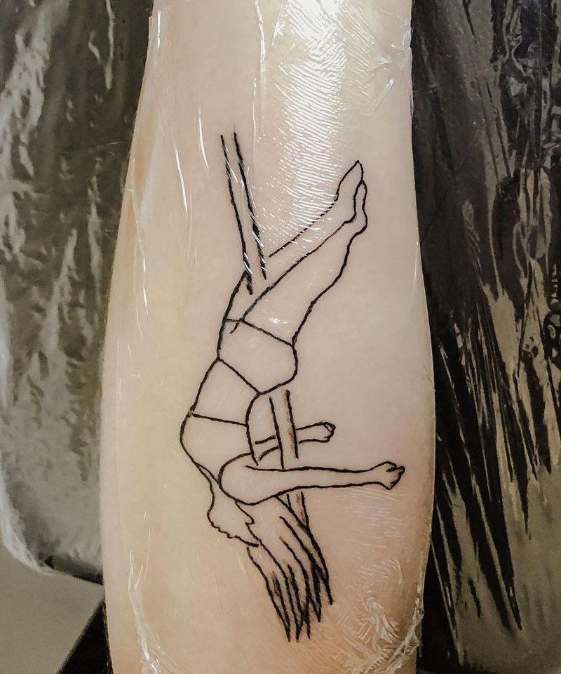 30 Pretty Pole Dance Tattoos Improve Your Temperament