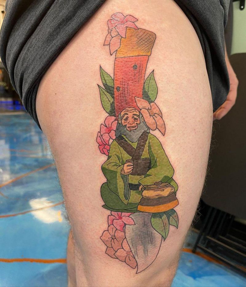 30 Unique Uncle Iroh Tattoos You Must Love