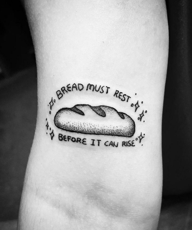 30 Unique Bread Tattoos You Must Love