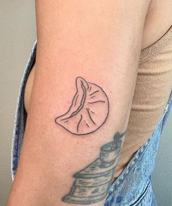 30 Unique Dumpling Tattoos Give You The Enjoyment of Delicious Food