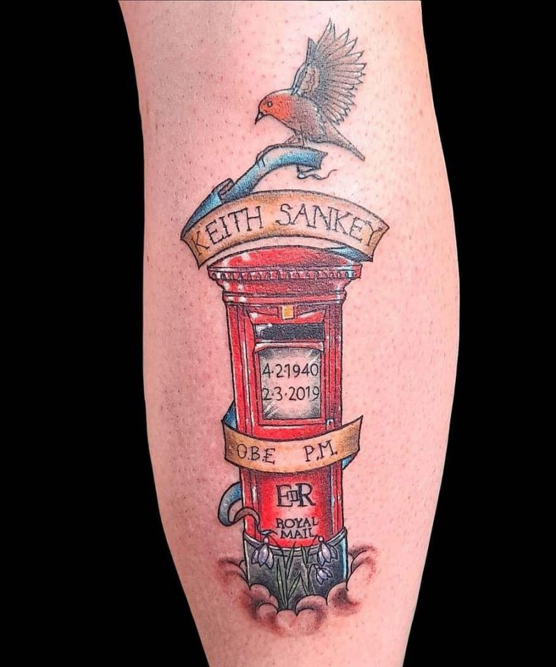 29 Unique Mailbox Tattoos Give You Ideas