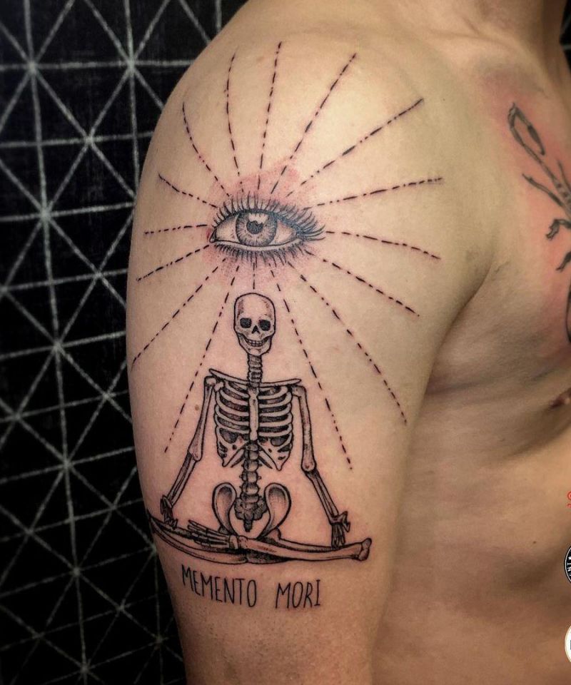 30 Unique Memento Mori Tattoos You Must Try