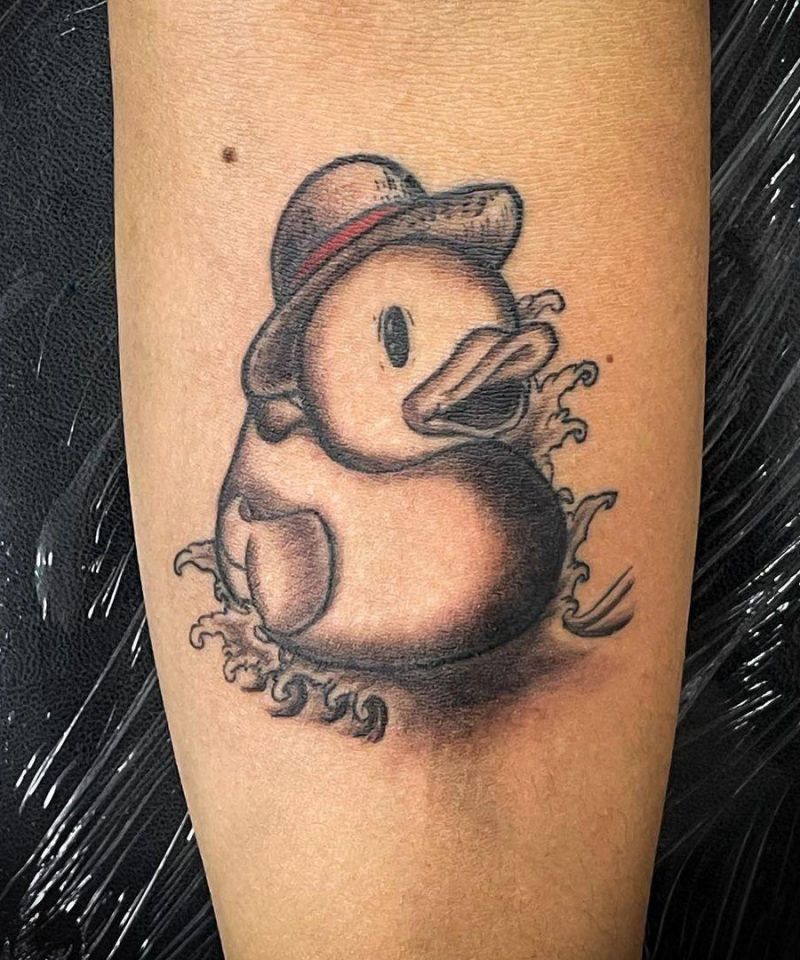 30 Cute Rubber Duck Tattoos You Can Copy