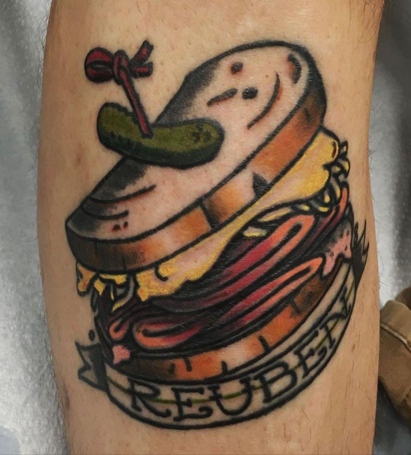 30 Unique Sandwich Tattoos for Your Inspiration