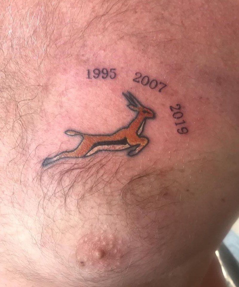 30 Unique Springbok Tattoos You Must Love